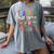 Teacher Of Tiny Superheroes Women's Comfort Colors T-Shirt Gray Teacher Of Tiny Superheroes Women's Comfort Colors T-Shirt Gray