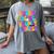 Teacher Of The Visually Impaired Blindness Awareness Women's Comfort Colors T-Shirt Gray