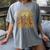 All Teachers Love Brains School Halloween Costume Women's Comfort Colors T-Shirt Gray