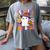 Teaching My Boos Ghost Teacher Cute Pencil Halloween Teacher Women's Comfort Colors T-Shirt Gray