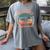 Teaching Is A Walk In The Park Teacher T-Rex Retro Women's Comfort Colors T-Shirt Gray Teaching Is A Walk In The Park Teacher T-Rex Retro Women's Comfort Colors T-Shirt Gray