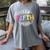 Team Fifth Grade Teacher Back To School 5th Grade Squad Kids Women's Comfort Colors T-Shirt Gray