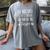 Tenured Professor Women Teacher Tired Tenacious And Tenure Women's Comfort Colors T-Shirt Gray