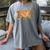 Thanksgiving Turkey Teach Thankful Teacher Girly Bow Women Women's Comfort Colors T-Shirt Gray Thanksgiving Turkey Teach Thankful Teacher Girly Bow Women Women's Comfort Colors T-Shirt Gray