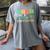 Think Like A Proton Stay Positive Science Teacher Women's Comfort Colors T-Shirt Gray Think Like A Proton Stay Positive Science Teacher Women's Comfort Colors T-Shirt Gray