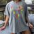 Tiny Human Security Preschool Childcare Teacher Babysitters Women's Comfort Colors T-Shirt Gray Tiny Human Security Preschool Childcare Teacher Babysitters Women's Comfort Colors T-Shirt Gray