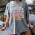 Tiny People Help Do Big Things Nursery Teacher Women's Comfort Colors T-Shirt Gray Tiny People Help Do Big Things Nursery Teacher Women's Comfort Colors T-Shirt Gray