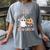 TK Boo Crew Retro Groovy Halloween Floral Ghost TK Teacher Men Women Kids Women's Comfort Colors T-Shirt Gray TK Boo Crew Retro Groovy Halloween Floral Ghost TK Teacher Men Women Kids Women's Comfort Colors T-Shirt Gray