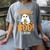 Toddler Boo Crew Babysitters Daycare Teacher Halloween Party Women's Comfort Colors T-Shirt Gray Toddler Boo Crew Babysitters Daycare Teacher Halloween Party Women's Comfort Colors T-Shirt Gray