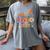 Toddler Boo Crew Halloween Daycare Teacher Kids Women's Comfort Colors T-Shirt Gray