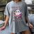 Trick Or Treat Point Your Feet Halloween Ghost Dance Teacher Women's Comfort Colors T-Shirt Gray
