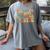 Twin Day Friends Teacher Twinning With My Bestie Matching Women's Comfort Colors T-Shirt Gray