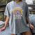 Twinning With My Teacher Bestie Spirit Week Girls Day Kids Women's Comfort Colors T-Shirt Gray