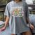 I Want To Be A Schwa It's Never Stressed Reading Teacher Women's Comfort Colors T-Shirt Gray