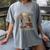 Weird Teachers Build Character Skeleton Book Halloween Women Women's Comfort Colors T-Shirt Gray