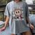 You Make The Whole Class Shimmer Teacher Era Back To School Women's Comfort Colors T-Shirt Gray