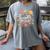 Wildflower 4th Fourth Grade Floral Back To School Teacher Women's Comfort Colors T-Shirt Gray Wildflower 4th Fourth Grade Floral Back To School Teacher Women's Comfort Colors T-Shirt Gray