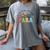 Wildflower Para Floral Paraprofessional Paraeducator Teacher Women's Comfort Colors T-Shirt Gray Wildflower Para Floral Paraprofessional Paraeducator Teacher Women's Comfort Colors T-Shirt Gray