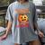 Will Trade Students For Candy Teacher Cute Halloween Pumpkin Women's Comfort Colors T-Shirt Gray Will Trade Students For Candy Teacher Cute Halloween Pumpkin Women's Comfort Colors T-Shirt Gray