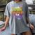 Will Trade Students For Candy Teacher Halloween Costume Women's Comfort Colors T-Shirt Gray