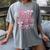 Women Teacher In Progress Coquette Pink Bow Future Teacher Women's Comfort Colors T-Shirt Gray Women Teacher In Progress Coquette Pink Bow Future Teacher Women's Comfort Colors T-Shirt Gray