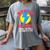 Wonder Teacher Costume Shirt Teacher Halloween Costume Tee Women's Comfort Colors T-Shirt Gray