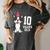 10 Years Old Birthday Boston Terrier Dog Lover 10th Party For Men Women Kids Women's Comfort Colors T-Shirt Pepper