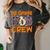 1st Grade Boo Crew First Grade Halloween Teacher Women's Comfort Colors T-Shirt Pepper
