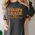 4th Grade Back To School Fourth Grade Dream Team Teacher Women's Comfort Colors T-Shirt Pepper
