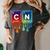 6 7 Science Chemistry Teacher Periodic Table Meme Tee Women's Comfort Colors T-Shirt Pepper