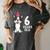 6 Years Old Birthday Boston Terrier Dog Lover 6th Party Kid Women's Comfort Colors T-Shirt Pepper