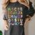 ABC Animals Alphabet Graphic Boys Girls Kindergarten Teacher Women's Comfort Colors T-Shirt Pepper