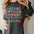 ABC Cute Monster Alphabet Halloween Teacher Costume Kids Women's Comfort Colors T-Shirt Pepper