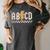 ABCD Back In Class First Day Back To School Teacher Student Women's Comfort Colors T-Shirt Pepper ABCD Back In Class First Day Back To School Teacher Student Women's Comfort Colors T-Shirt Pepper