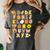 Alphabet Turkey Thanksgiving Costume Preschool Teacher Men Women Women's Comfort Colors T-Shirt Pepper