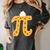 Apple Pi Pie Pun Math Teacher Pi Day 2020 Women's Comfort Colors T-Shirt Pepper