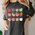 Art Apples Back To School For Teacher Student Women's Comfort Colors T-Shirt Pepper