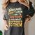 Back To School Dinosaur Social Studies Teacher Student Women's Comfort Colors T-Shirt Pepper