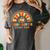 Back To School Kindergarten Dream Team Teacher Love Floral Women's Comfort Colors T-Shirt Pepper