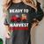 Back To School Teacher Farming Tractor Farmer Kids 100th Day Women's Comfort Colors T-Shirt Pepper Back To School Teacher Farming Tractor Farmer Kids 100th Day Women's Comfort Colors T-Shirt Pepper