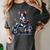 Biker Boston Terrier Dog Riding Motorbike Women's Comfort Colors T-Shirt Pepper