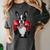 Boston Terrier Boxing Women's Comfort Colors T-Shirt Pepper