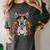 Boston Terrier Dia De Los Muertos Day Of The Dead Dog Skull For Men Women Kids Women's Comfort Colors T-Shirt Pepper