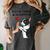Boston Terrier Grandma Mother's Day Dog Mom Women's Comfort Colors T-Shirt Pepper