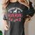 Boston Terrier Grandma Nana Dog Lover Christmas Women's Comfort Colors T-Shirt Pepper