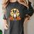 Boston Terrier Halloween Dog Lover Pumpkin Costume Women's Comfort Colors T-Shirt Pepper