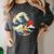 Boston Terrier Japanese Kanagawa Wave Surf Loyal Dog Men Women Kids Women's Comfort Colors T-Shirt Pepper