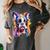 Boston Terrier Lover Pop Art Color Boston Terrier Dog For Men Women Girls Kids Women's Comfort Colors T-Shirt Pepper