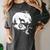 Boston Terrier And Moon Halloween Costume Dog Lover Women's Comfort Colors T-Shirt Pepper