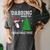 Boston Terrier Santa Hat Dabbing Around The Christmas Tree Women's Comfort Colors T-Shirt Pepper